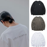 uniform experiment 25A/W LOGO-DRAFT L/S TEE [ UE-252025 ] cotwo