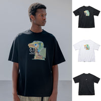 uniform experiment 25A/W ASGER JORN: LANDSCAPE TEE [ UE-252031 ] cotwo