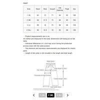 uniform experiment 25A/W REFINED PIPING SLACKS [ UE-252041 ]