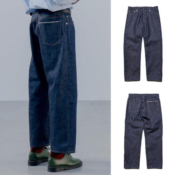 uniform experiment 25A/W RIGID DENIM REGULAR-FIT JEANS [ UE-252050 ]