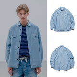uniform experiment 25A/W WASHED CHAMBRAY SHIRT [ UE-252058 ] cotwo