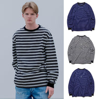 uniform experiment 25A/W BORDER L/S TEE [ UE-252063 ] cotwo