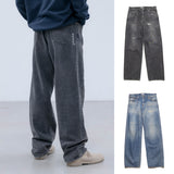 uniform experiment 26A/W DAMAGED DENIM WIDE-FIT JEANS [ UE-262025 ] cotwo