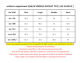 [ Pre-order ] uniform experiment 26A/W INDIGO POCKET TEE [ UE-262033 ]