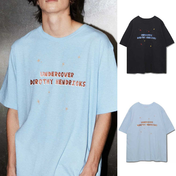 UNDERCOVER x DOROTHY HENDRICKS GLITTER PRINT TEE