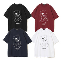 UNDERCOVER Blurred Graphics Tee - Bear [ UC1D9809-2 ] cotwo