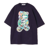 UNDERCOVER Graphic Color Print Bear Tee [ UC2F3802 ]
