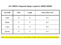 V.A. TOKYO x fragment design x agnes b. SWEAT SENGA