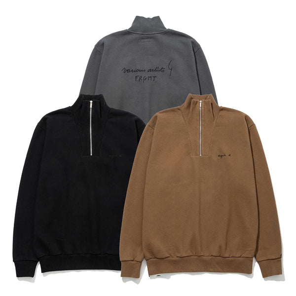 V.A. TOKYO x fragment design x agnes b. SWEAT ZIP cotwo