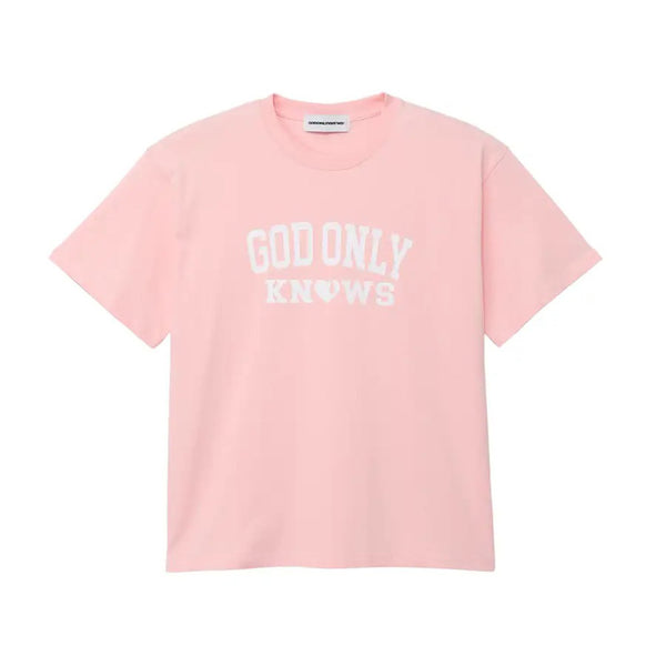 V.A. TOKYO x GOD ONLY KNOWS COLLEGE LOGO T-SHIRT
