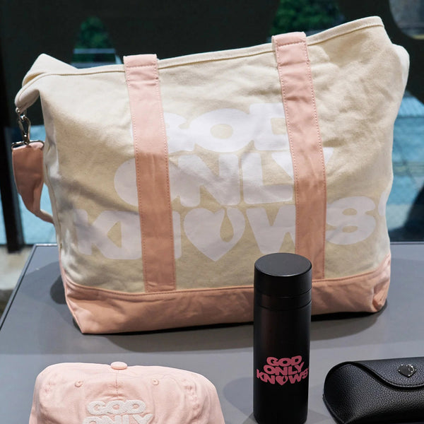 Restock ] V.A. TOKYO x GOD ONLY KNOWS OVERSIZED SHOULDER TOTE BAG