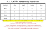 V.A. TOKYO x Hanes Beefy Pocket Tee