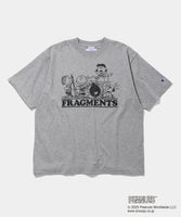 V.A. TOKYO x fragment design x Champion S/S Tee - 011A PEANUTS FRAGMENTS