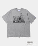 V.A. TOKYO x fragment design x Champion S/S Tee - 011A PEANUTS FRAGMENTS