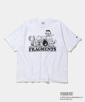 V.A. TOKYO x fragment design x Champion S/S Tee - 011A PEANUTS FRAGMENTS