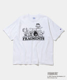 V.A. TOKYO x fragment design x Champion S/S Tee - 011A PEANUTS FRAGMENTS