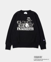 V.A. TOKYO x fragment design x Champion C/N Sweat - 011A PEANUTS FRAGMENTS