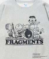 V.A. TOKYO x fragment design x Champion C/N Sweat - 011A PEANUTS FRAGMENTS