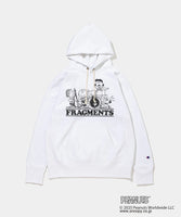 V.A. TOKYO x fragment design x Champion Sweat Hoodie - 011A PEANUTS FRAGMENTS