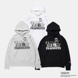 V.A. TOKYO x fragment design x Champion Sweat Hoodie - 011A PEANUTS FRAGMENTS cotwo