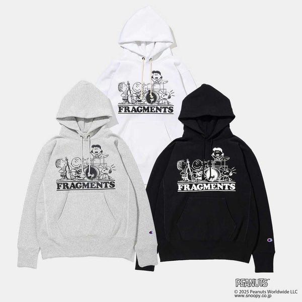 V.A. TOKYO x fragment design x Champion Sweat Hoodie - 011A PEANUTS FRAGMENTS cotwo