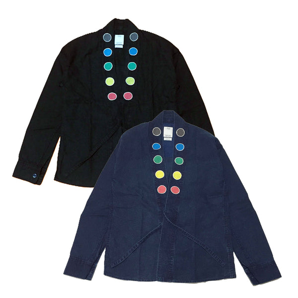VISVIM [ F.I.L. EXCLUSIVE ] LHAMO SHIRT ( INDIGO OVERDYE ) 0116305011012