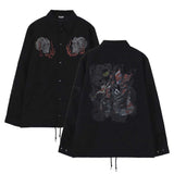WILDSIDE YOHJI YAMAMOTO x Like a Dragon Studio Coach Jacket cotwo