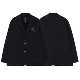 WILDSIDE YOHJI YAMAMOTO x NEEDLES Easy 3B Jacket cotwo