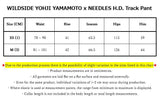 WILDSIDE YOHJI YAMAMOTO x NEEDLES H.D. Track Pant