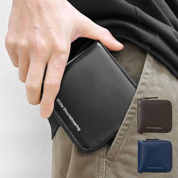 White Mountaineering LEATHER WALLET cotwo
