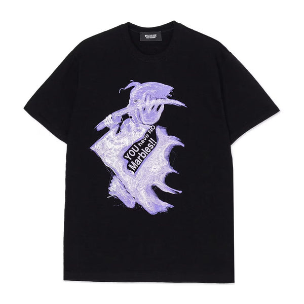 WILDSIDE YOHJI YAMAMOTO SAMURAI T-Shirt (purple) [ WO-T47-003 ]