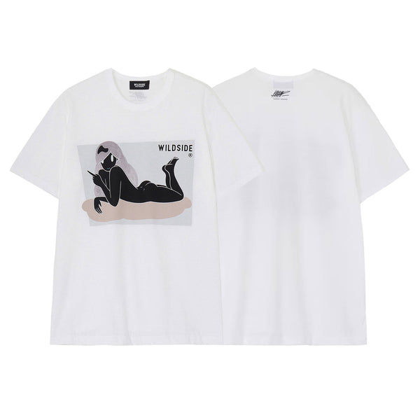 WILDSIDE YOHJI YAMAMOTO x TAKERU AMANO "VENUS" T-Shirt [ WP-T79-003 ]