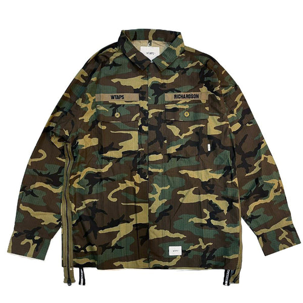WTAPS x RICHARDSON BUDS L/S SHIRT [ 202BRRID-SHMO1S ] cotwo
