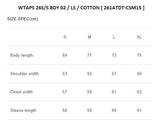 [ Pre-order ] WTAPS 26S/S BDY 02 / LS / COTTON [ 261ATDT-CSM15 ]