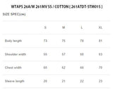 WTAPS 26A/W 261MV SS / COTTON [ 261ATDT-STM01S ]