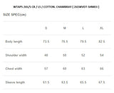 [ Pre-order ] WTAPS 26S/S CB / LS / COTTON. CHAMBRAY [ 261WVDT-SHM03 ]