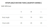 WTAPS 26S/S SKIVVIES TANK [ 261MYDT-UWM02 ]