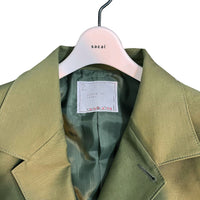 WTAPS x sacai Cotton Back Satin Jacket 01 [ 2423234D-JKM02S ] cotwo