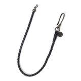 WILDSIDE YOHJI YAMAMOTO Braided Leather Wallet Cord