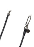 WILDSIDE YOHJI YAMAMOTO Braided Leather Wallet Cord