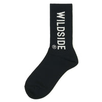 YOHJI YAMAMOTO WILDSIDE Logo Socks [ WZ-M01-091 ]