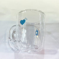 HUMAN MADE x BLUE BOTTLE COFFEE DOUBLE WALL GLASS MUG