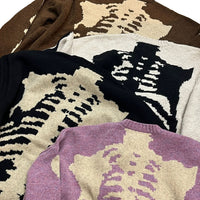 KAPITAL 5G Wool BONE Crew Sweater [ EK-1537KNA ]