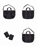 COMME des GARCONS HOMME NYLON RIPSTOP QUILTED 2WAY BAG [ HR-K206-051 ]