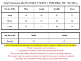 Yohji Yamamoto 26A/W 2 PACK T-SHIRT + TOTE BAG [ FW-T50-056 ]