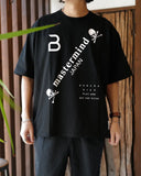 mastermind JAPAN x BONERA DIAG SHORT SLEEVE T-SHIRT [ MJ26C17-TS324 ]
