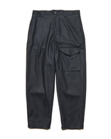 SOPHNET. 25A/W LIGHT MELTON WOOL ROYAL NAVY PANTS [ SPNT-252004 ]