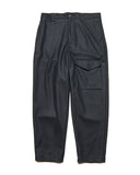 SOPHNET. 25A/W LIGHT MELTON WOOL ROYAL NAVY PANTS [ SPNT-252004 ]