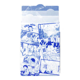 ONE PIECE BASE SHOP CLEAR FOLDER WITH PULL-UP INDEX TABS