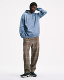 SOPHNET. 25A/W SAXONY WOOL CHECK RELAX-FIT TUCK SLACKS [ SPNT-252010 ]